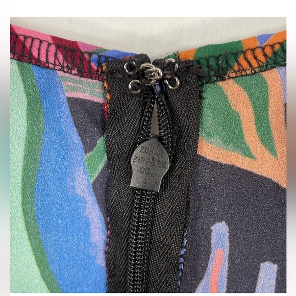 Show Me Your MUMU Go Out Cut Out Mini Dress - Color Tropical Paradise - Size L - Picture 9 of 12